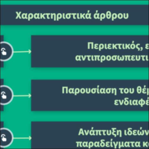 Χαρακτηριστικά άρθρου_icon