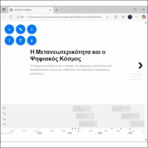 Χρονογραμμή για την Μετανεωτερικότητα και τον Ψηφιακό Κόσμο_icon