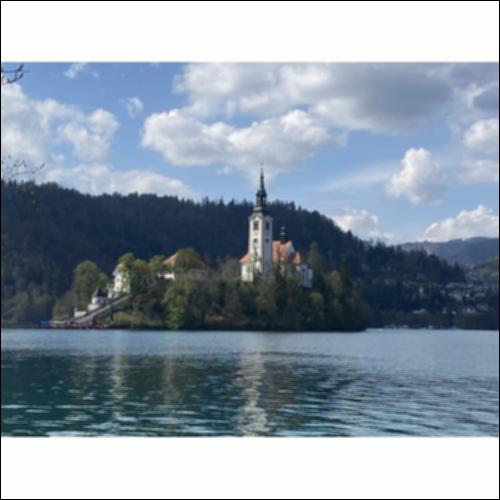 Η λίμνη Bled στη Σλοβενία_icon