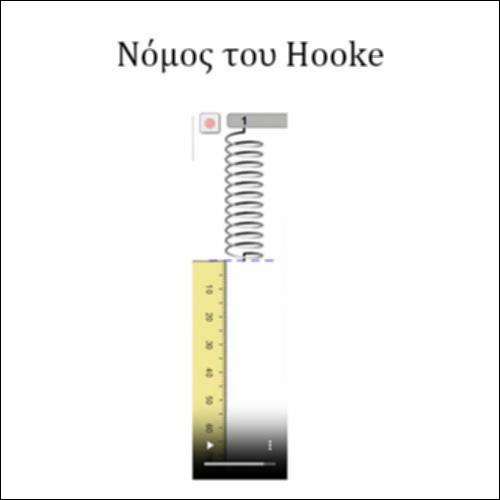 Προσδιορισμός της μάζας βαριδίου με εφαρμογή του νόμου το Hooke_icon