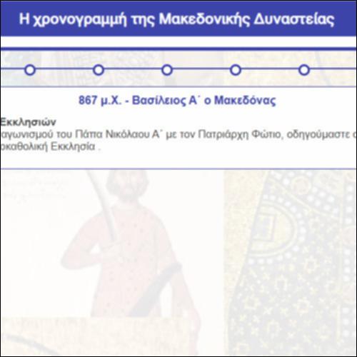Η χρονογραμμή της Μακεδονικής Δυναστείας_icon