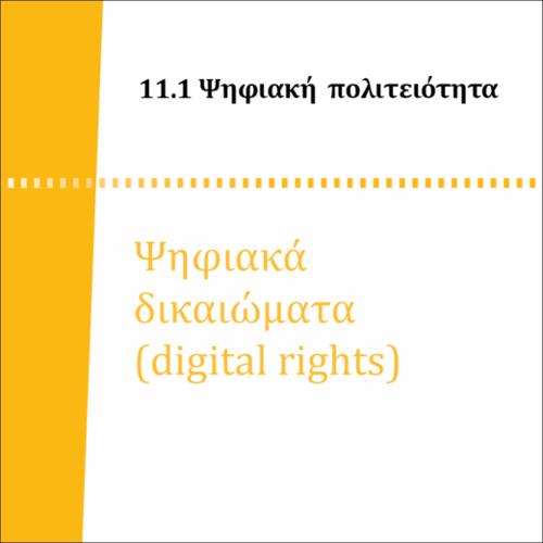 ΨΗΦΙΑΚΑ ΔΙΚΑΙΩΜΑΤΑ (digital rights)_icon