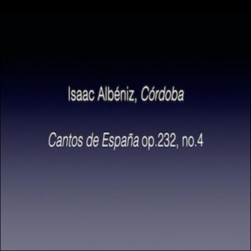 Isaac Albéniz, Córdoba (Cantos de España Οp.232, no.4)_icon