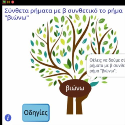 Σύνθετα ρήματα με β συνθετικό το ρήμα 