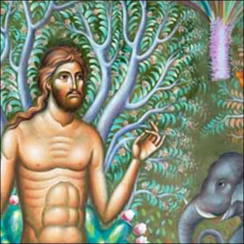 Αδάμ, αγιογραφία π. Σταμάτη Σκλήρη_icon
