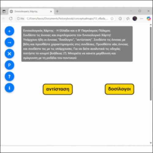 Εννοιολογικός Χάρτης: Η Συμμετοχή της Ελλάδας στον Β΄Παγκόσμιο Πόλεμο_icon