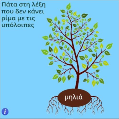 Δραστηριότητα εντοπισμού ομοιοκαταληξίας_icon