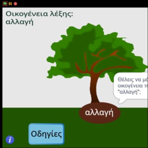 Οικογένεια λέξης αλλαγή_icon