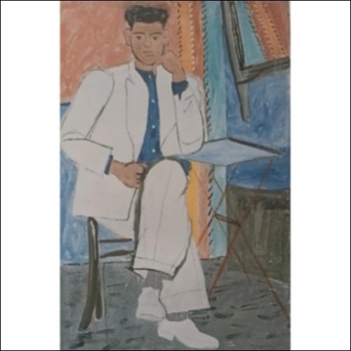 Νέος με άσπρα λινά, Γιάννης Τσαρούχης_icon