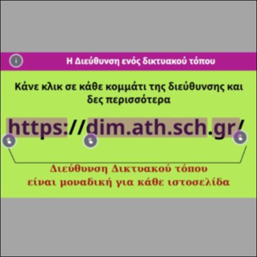 Η Διεύθυνση ενός δικτυακού τόπου_icon