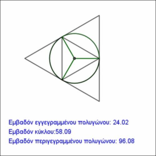 Εμβαδόν πολυγώνου και κύκλου_icon