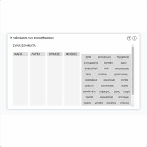 Η ταξινόμηση των συναισθημάτων_icon