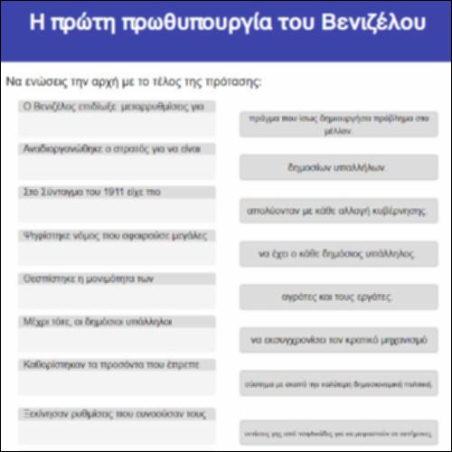 Η πρώτη πρωθυπουργία του Βενιζέλου_icon