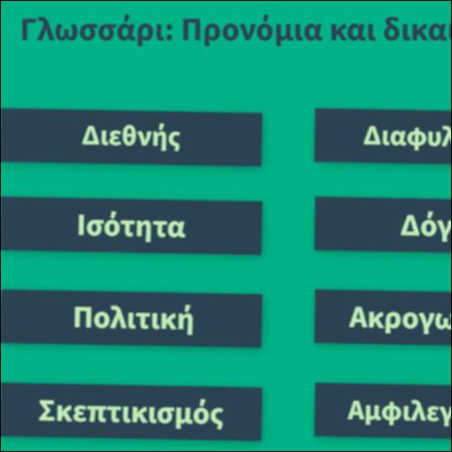Γλωσσάρι: Προνόμια και δικαιώματα_icon