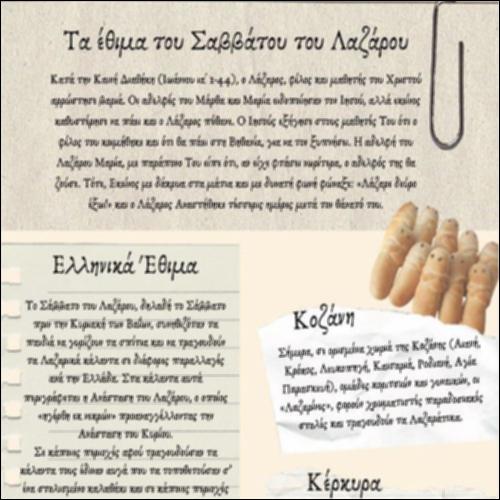 Τα έθιμα του Σαββάτου του Λαζάρου_icon