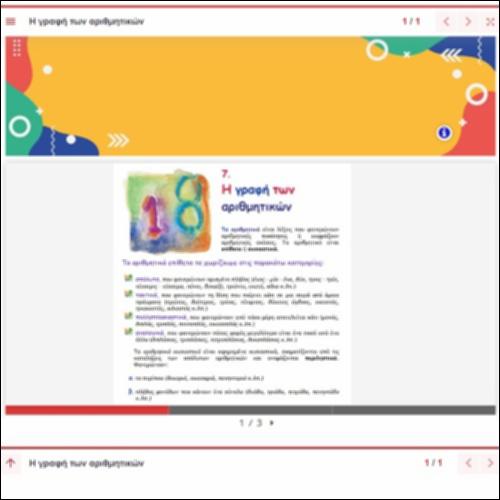 Πίνακας παρουσίασης της γραφής των αριθμητικών επιθέτων_icon