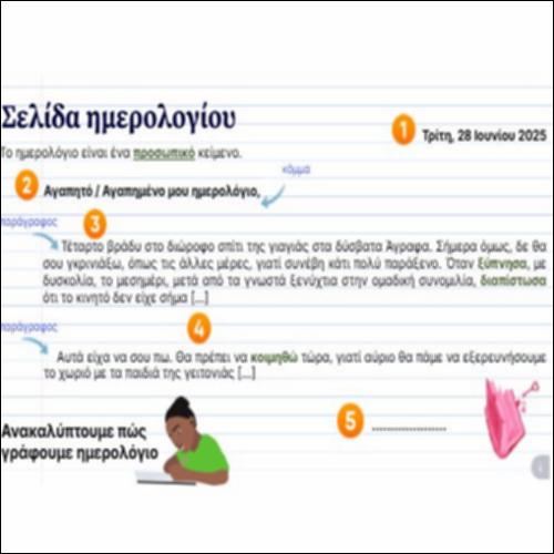 Ανακαλύπτουμε πώς γράφουμε ημερολόγιο_icon
