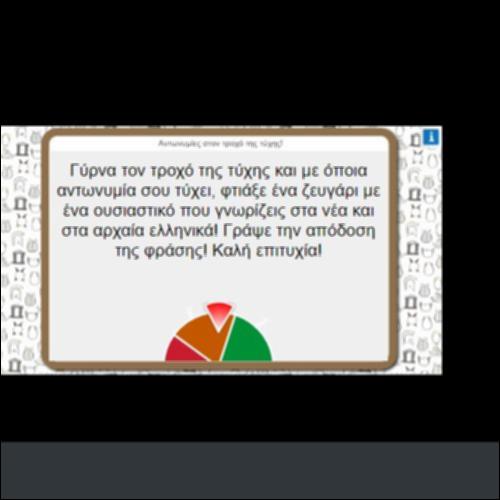 ΑΝΤΩΝΥΜΙΕΣ ΣΤΟΝ ΤΡΟΧΟ ΤΗΣ ΤΥΧΗΣ_icon