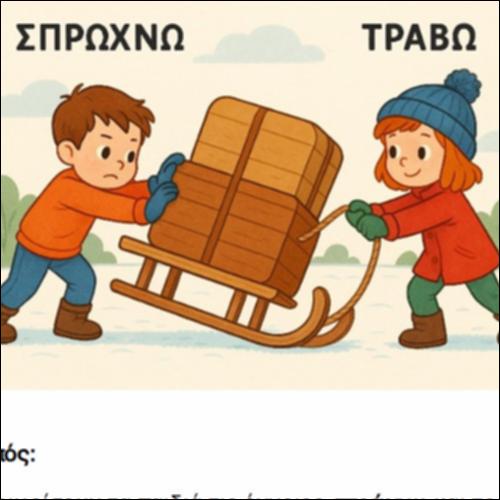 Σπρώχνω και τραβώ μόνος / μόνη και δυο δυο_icon