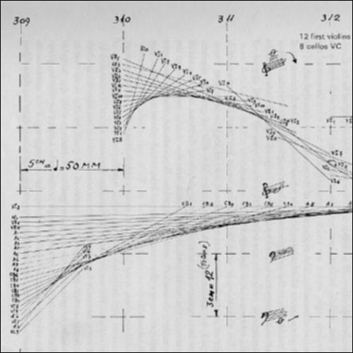 IANNIS XENAKIS, Παρτιτούρα Metastasis (1953/1954)_icon