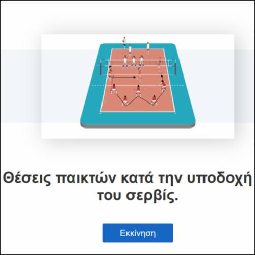 Σύστημα 4:2 - Θέσεις παικτών κατά την υποδοχή και την εκτέλεση του σερβίς._icon