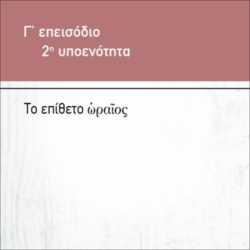 ΤΟ ΕΠΙΘΕΤΟ 