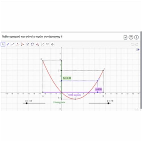 Πεδίο ορισμού και σύνολο τιμών συνάρτησης ΙΙ_icon