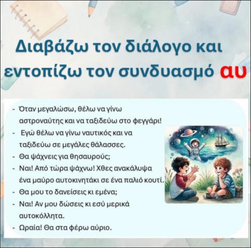 Εντοπίζω τον συνδυασμό 