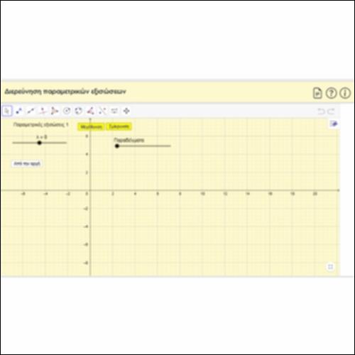 Διερεύνηση παραμετρικών εξισώσεων_icon