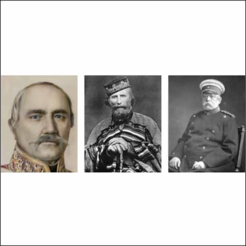 Μίλος Ομπρένοβιτς, Τζιουζέπε Γκαριμπάλντι, Όττο φον Μπίσμαρκ_icon