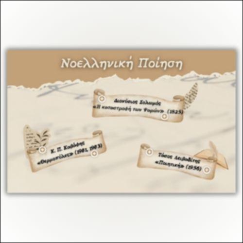 Ιστορία Νεοελληνικής Ποίησης: μαθαίνω & δημιουργώ_icon