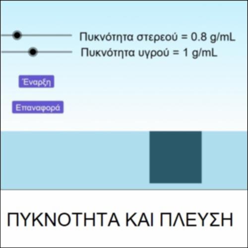 Πυκνότητα και Πλεύση_icon