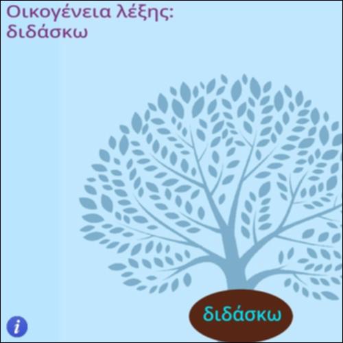 Οικογένεια λέξης ''διδάσκω''_icon