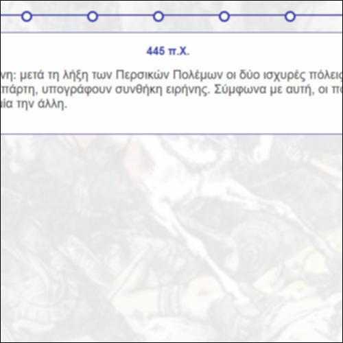 Χρονογραμμή για τον Πελοποννησιακό Πόλεμο_icon
