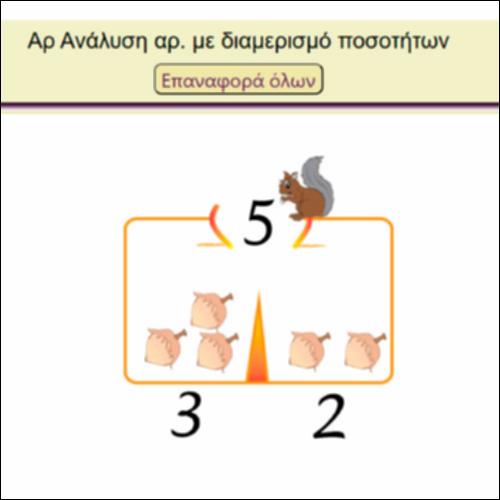 Αρ_Ανάλυση αριθμών με διαμερισμό ποσοτήτων_icon