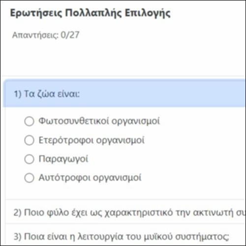 Ερωτήσεις Πολλαπλής Επιλογής_icon