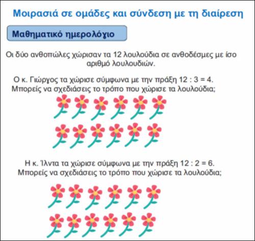 Μοιρασιά σε ομάδες και σύνδεση με τη διαίρεση_icon