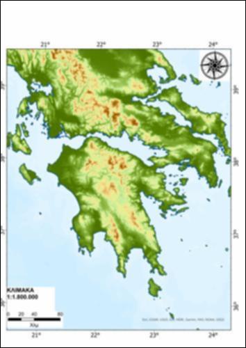Χάρτης αναγλύφου Πελοποννήσου 1:1.000.000_icon