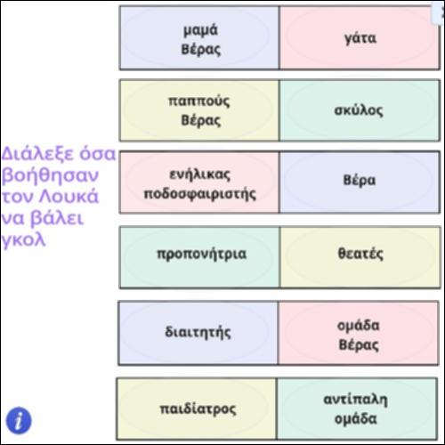 Δραστηριότητα κατανόησης περιεχομένου_icon