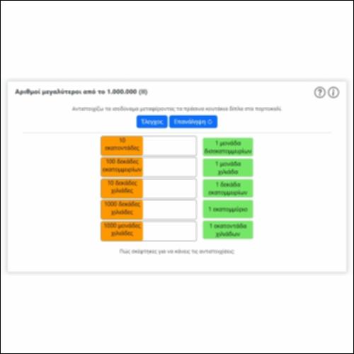 Αριθμοί μεγαλύτεροι από το 1.000.000 (II)_icon