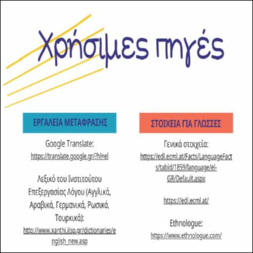 Χρήσιμες διαδικτυακές πηγές για τη γλώσσα_icon