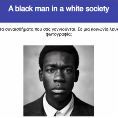 A black man in a white society_icon