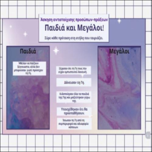 Άσκηση αντιστοίχισης προσώπων-πράξεων_icon