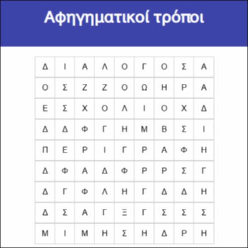 Αφηγηματικοί τρόποι_icon