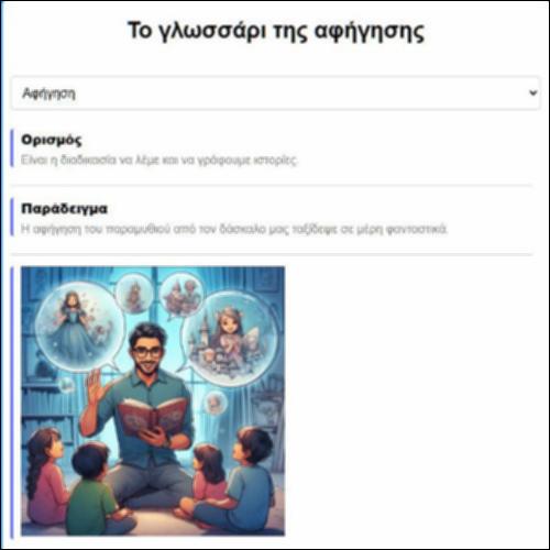 Το γλωσσάρι της αφήγησης_icon