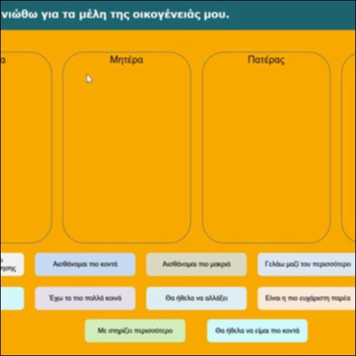 Τα Συναισθήματά μου: Τι νιώθω για τα μέλη της οικογένειάς μου._icon