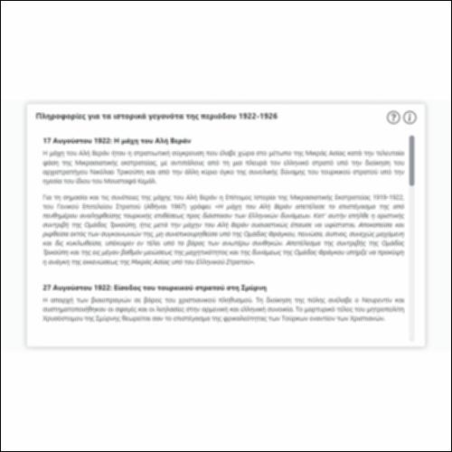 Πληροφορίες για τα ιστορικά γεγονότα της περιόδου 1922-1926_icon