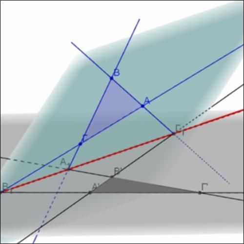 Θεώρημα Desargues στο χώρο (3D)_icon