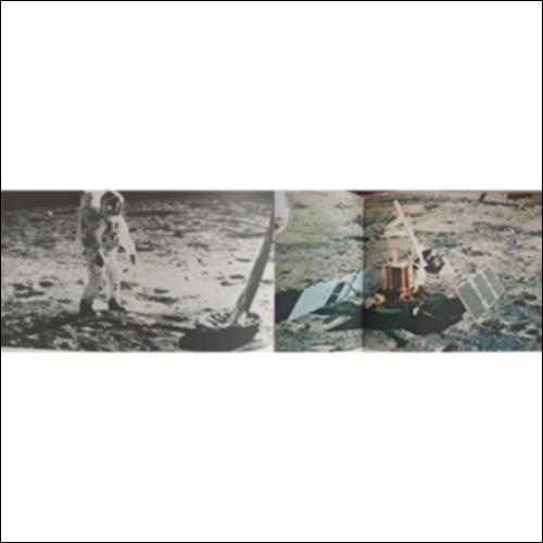 Ο Edwin Aldrin από το Apollo 11 πατά τη Σελήνη, β) η NASA εγκαθιστά επιστημονικά μηχανήματα μέτρησης στη Σελήνη_icon
