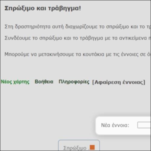 Σπρώξιμο - τράβηγμα - Εννοιολογικός χάρτης_icon